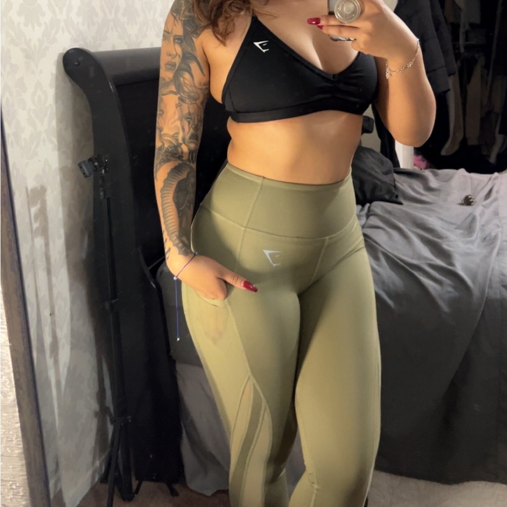 Gymshark Olive Leggings